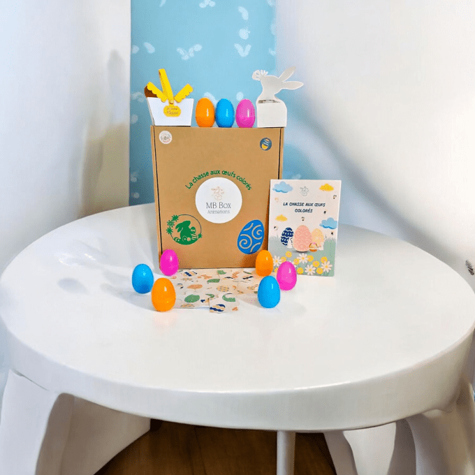 Box de Pâques - La chasse aux œufs colorés (6-11 ans)